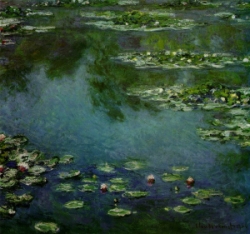 Monet, Claude
Water Lilies
1906
Oil on canvas
87.6 x 92.7 cm (34 1/2 x 36 1/2 in.)
The Art Institute of Chicago